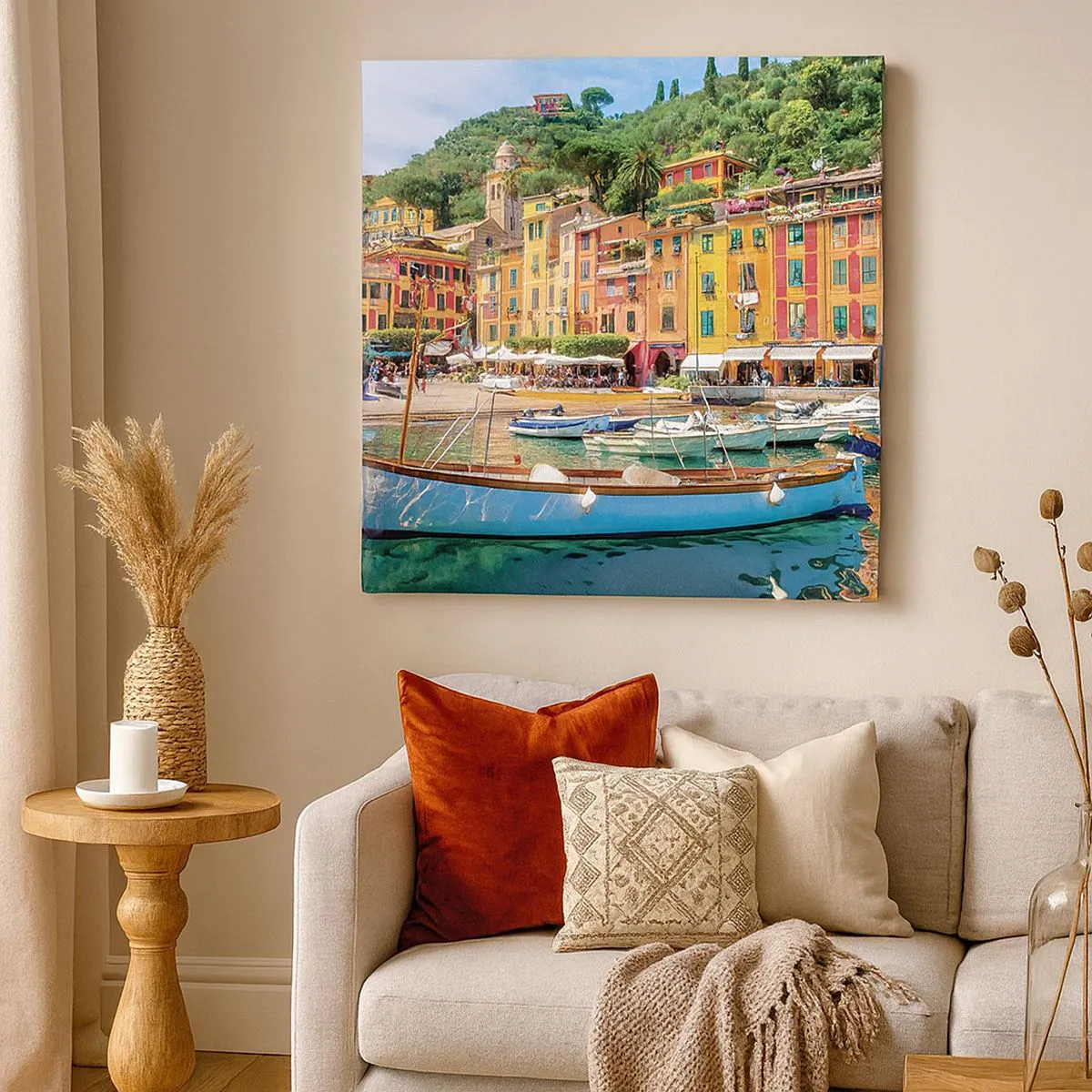 Obraz na plátně - Italské dopoledne - 50x50 cm