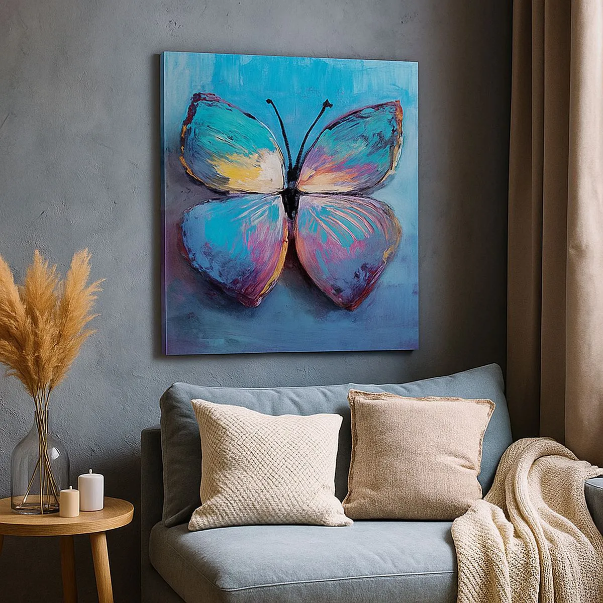 Cuadro sobre lienzo - Impresión de Imagen - En todo su esplendor - 30x30 cm