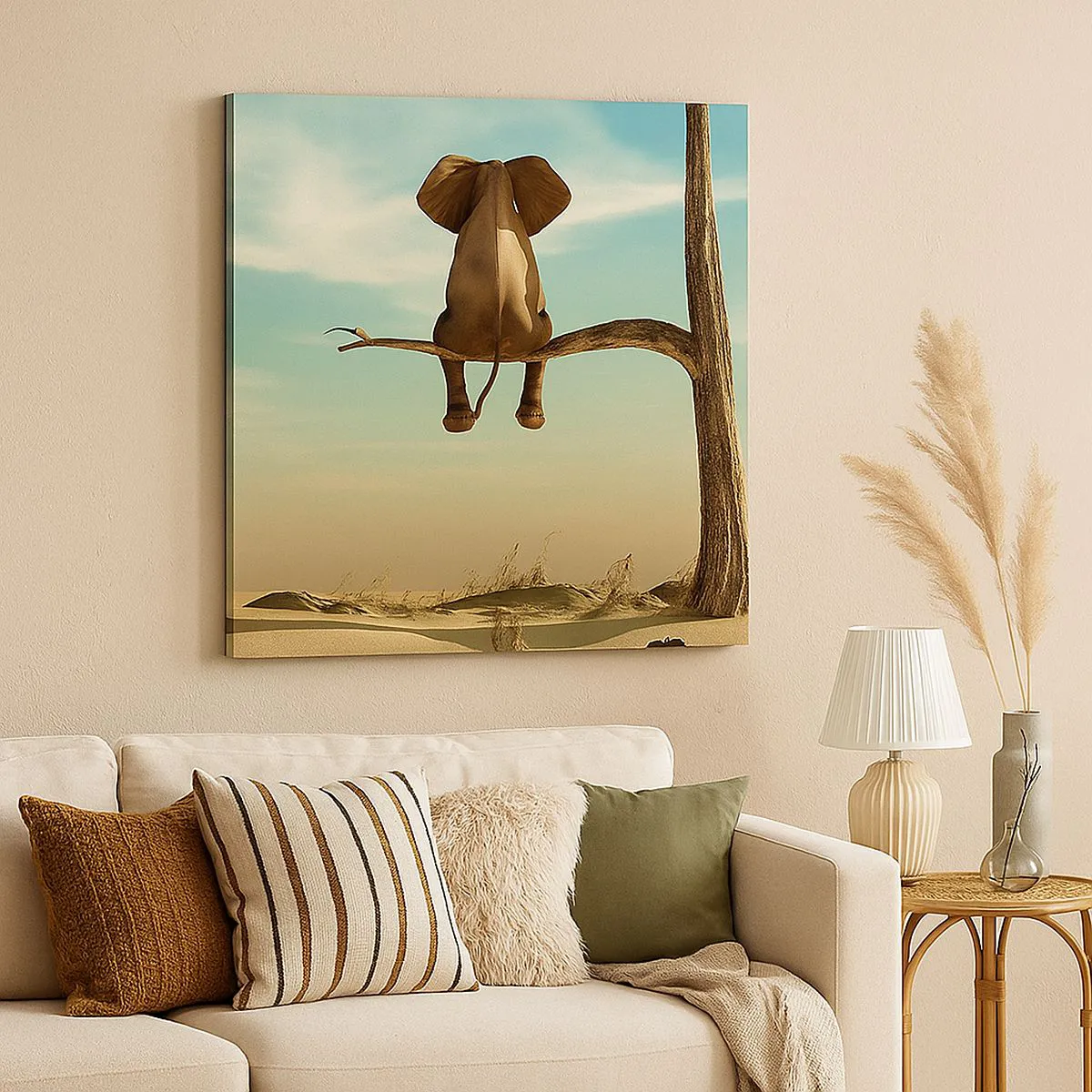 Obraz na płótnie - Nowy punkt widzenia - 30x30 cm