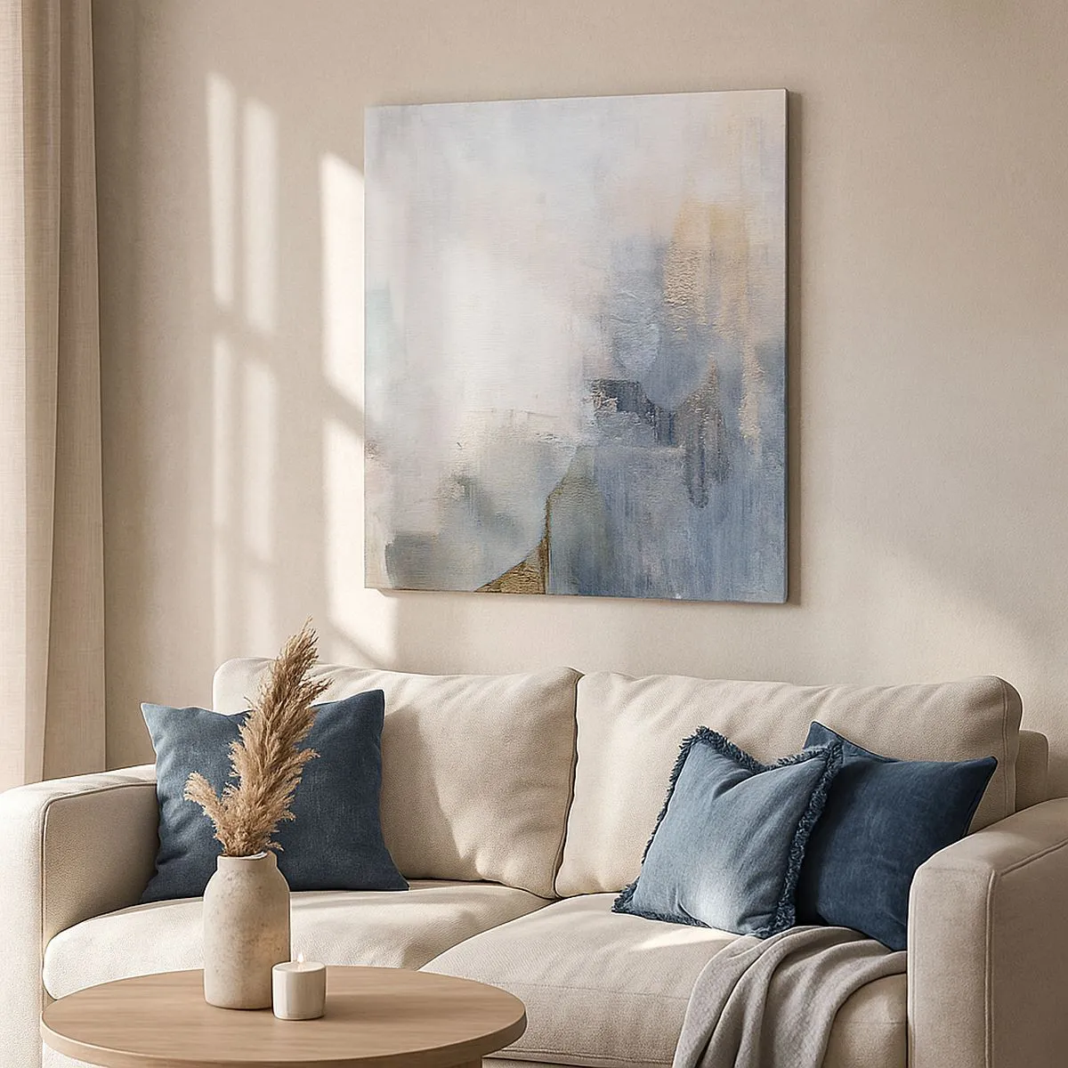 Quadro em tela - Tons e acordes das cores - 40x40 cm