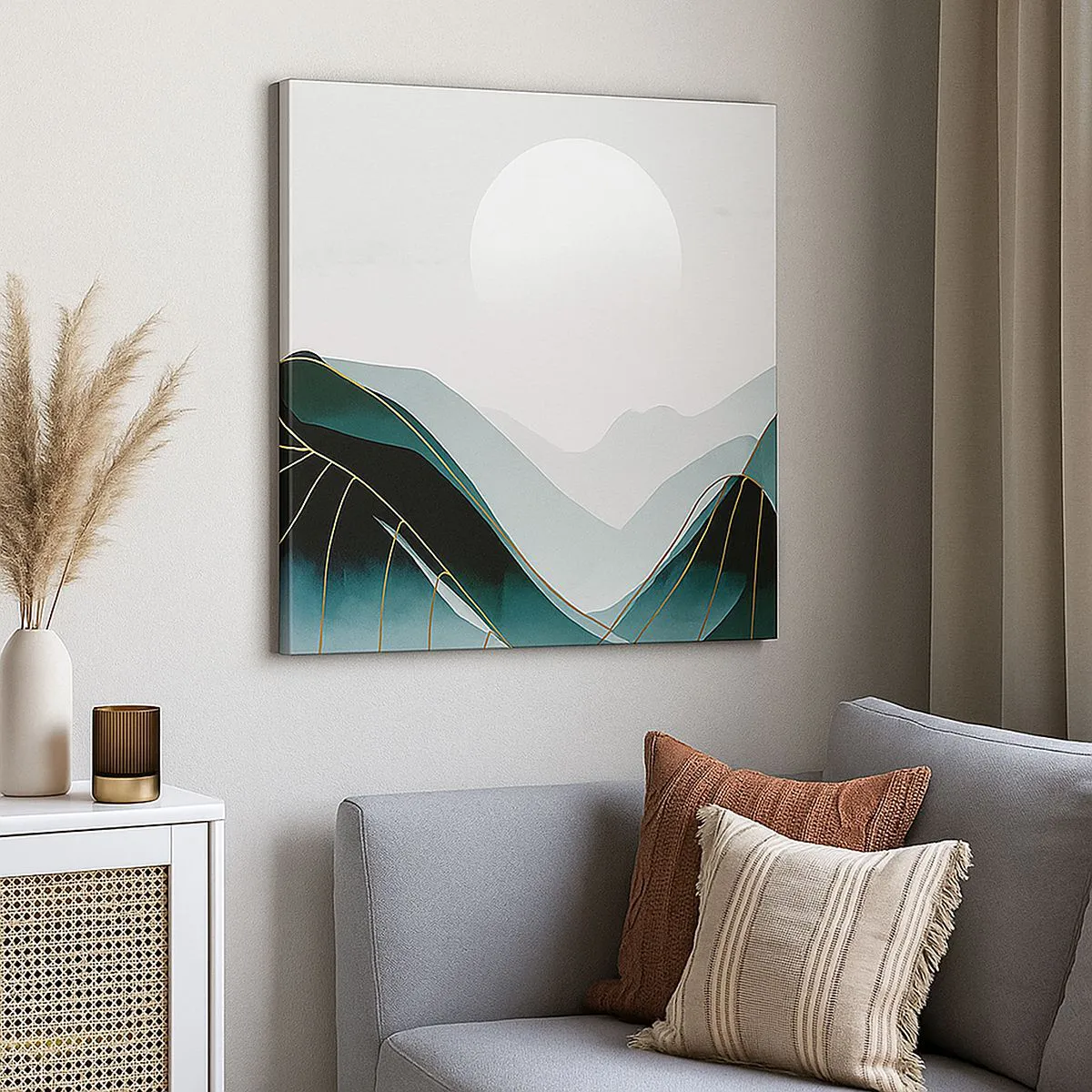 Impression sur toile - Image sur toile - En pleine majesté - 30x30 cm