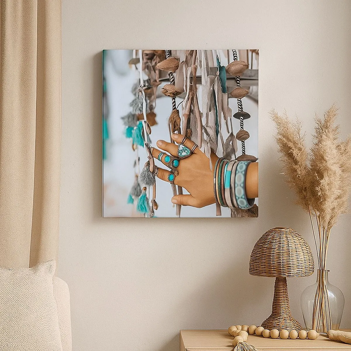 Obraz na płótnie - Lokalne skarby - 30x30 cm