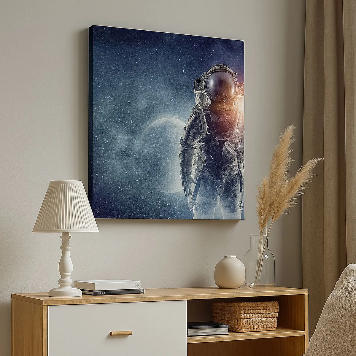 Canvas picture - Space Adventure - 70x70 cm