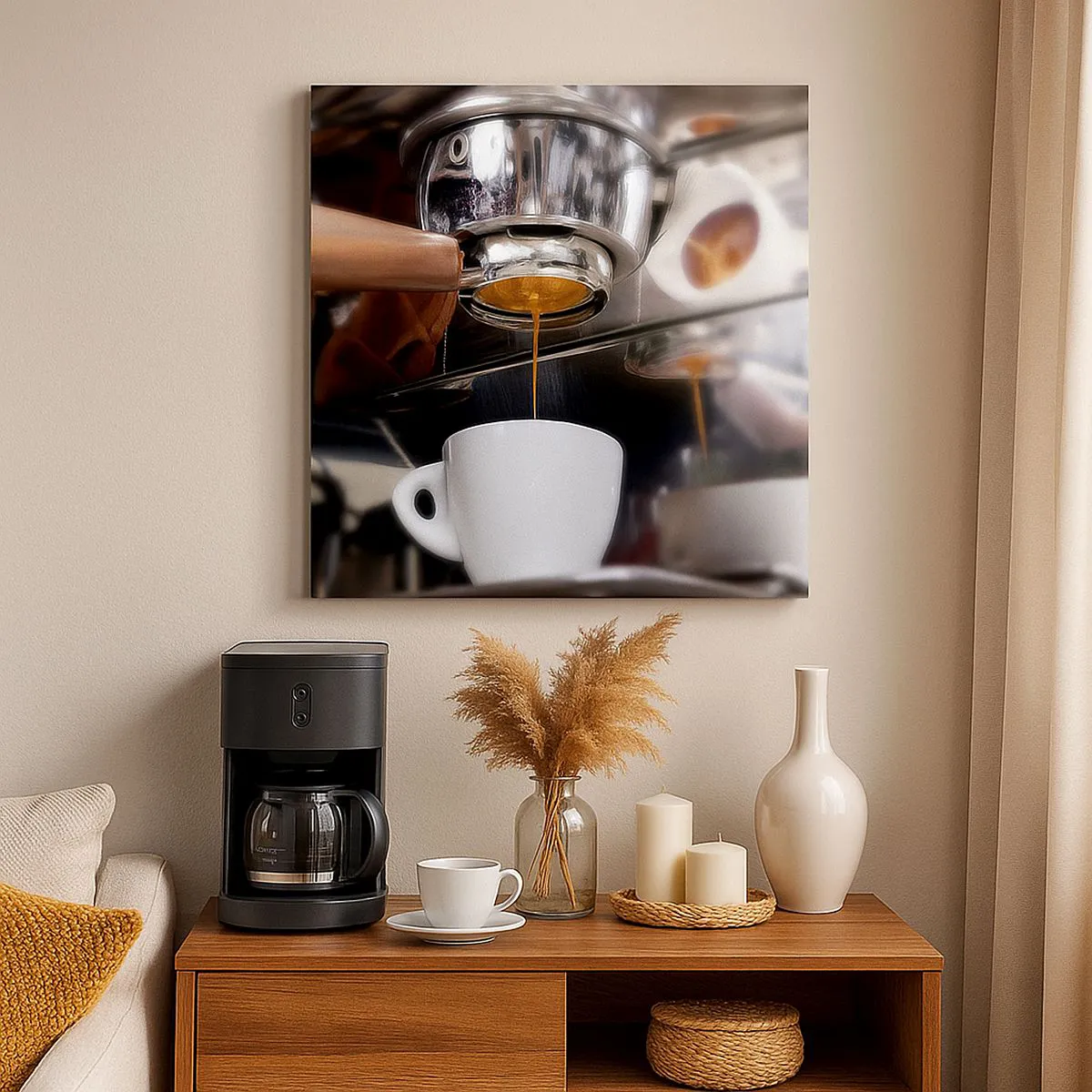 Obraz na plátne - Dobrá chvíľa dňa - 30x30 cm