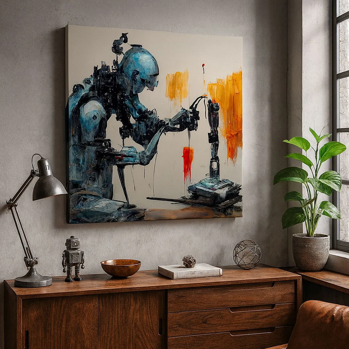 Obraz na płótnie - Już jutro… - 60x60 cm