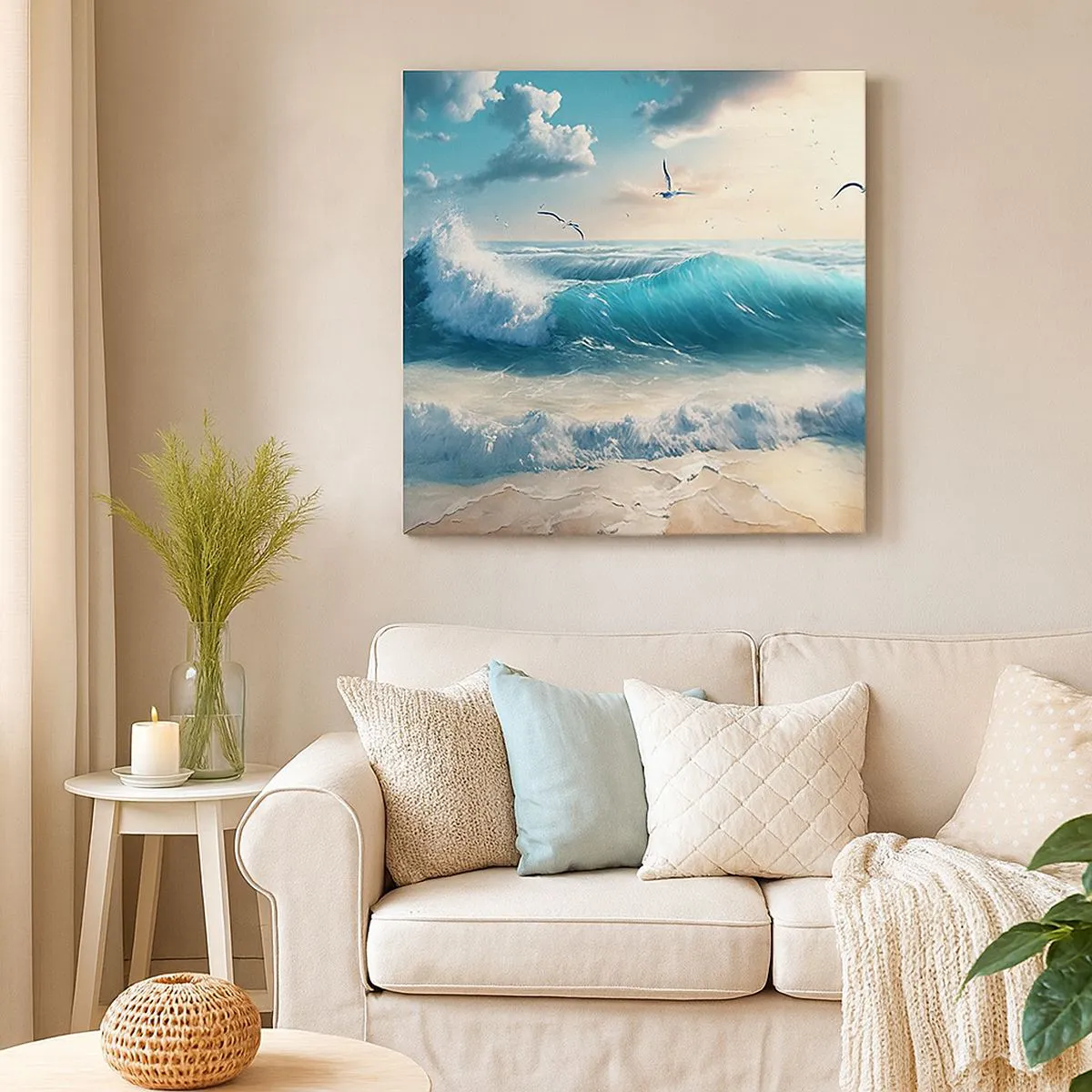 Impression sur toile - Image sur toile - Ça bourdonne seulement pour toi - 70x70 cm