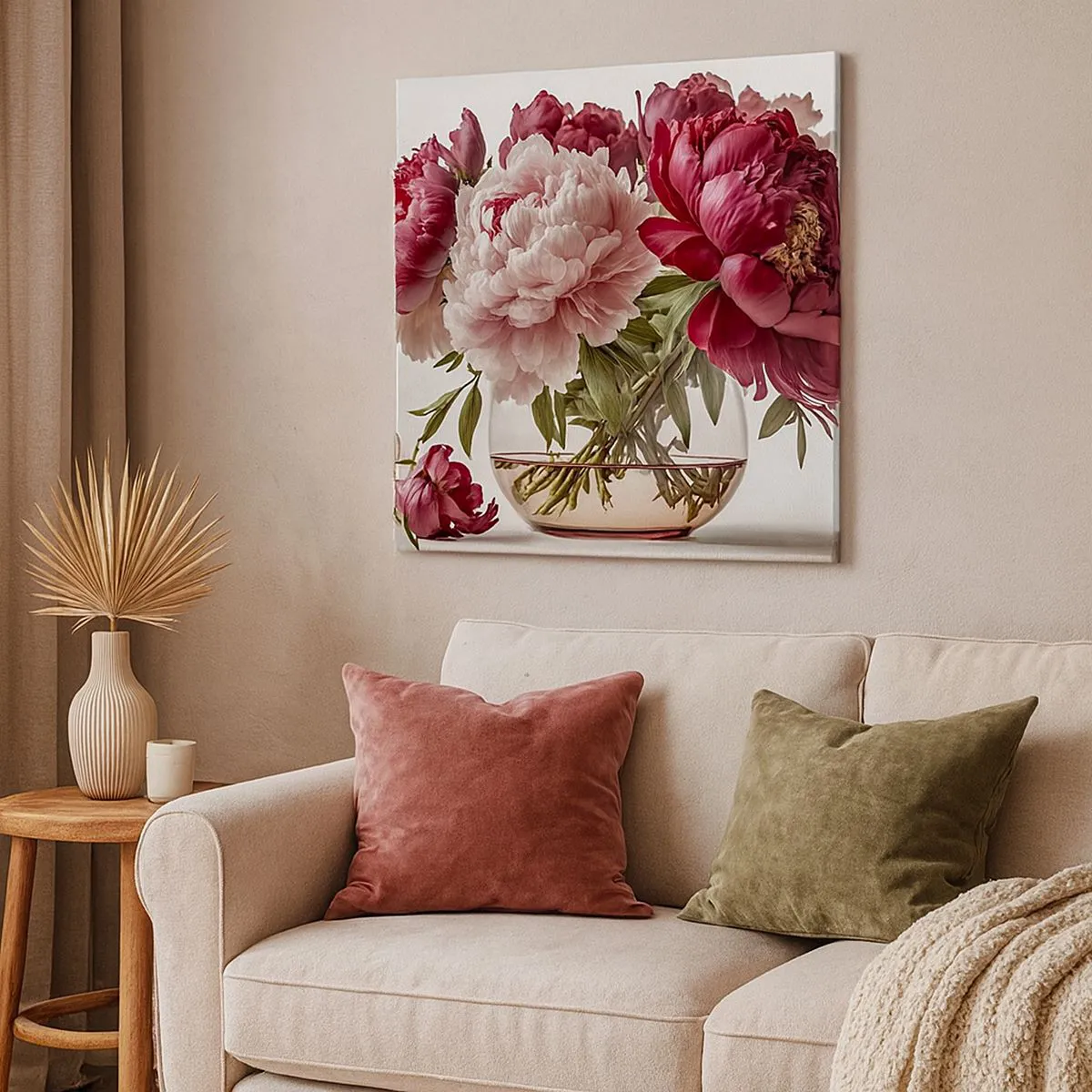 Canvas picture - In Full Bloom of Beauty - 30x30 cm