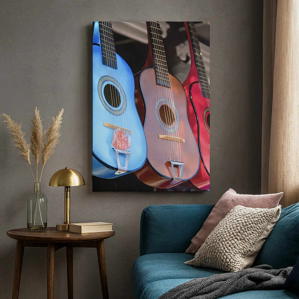 Schilderen op canvas - Latijnse sfeer - 55x100 cm