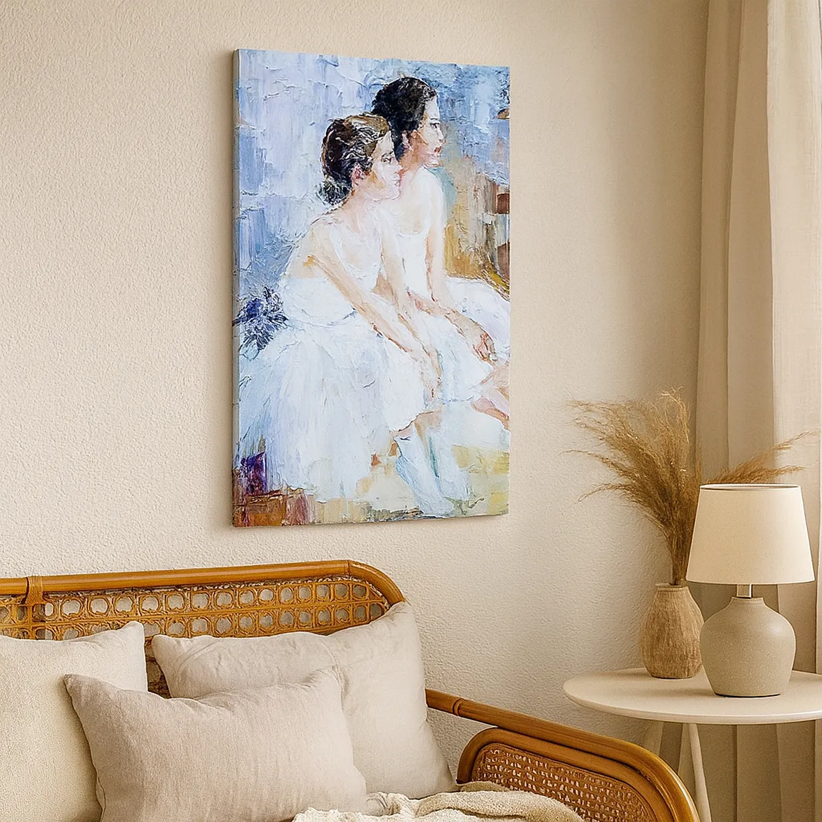 Quadro su tela - Stampe su Tela - Il riposo dei giovani cigni - 45x80 cm