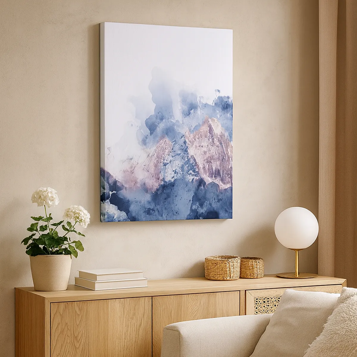 Obraz na plátne - To sú vrcholy! - 55x100 cm