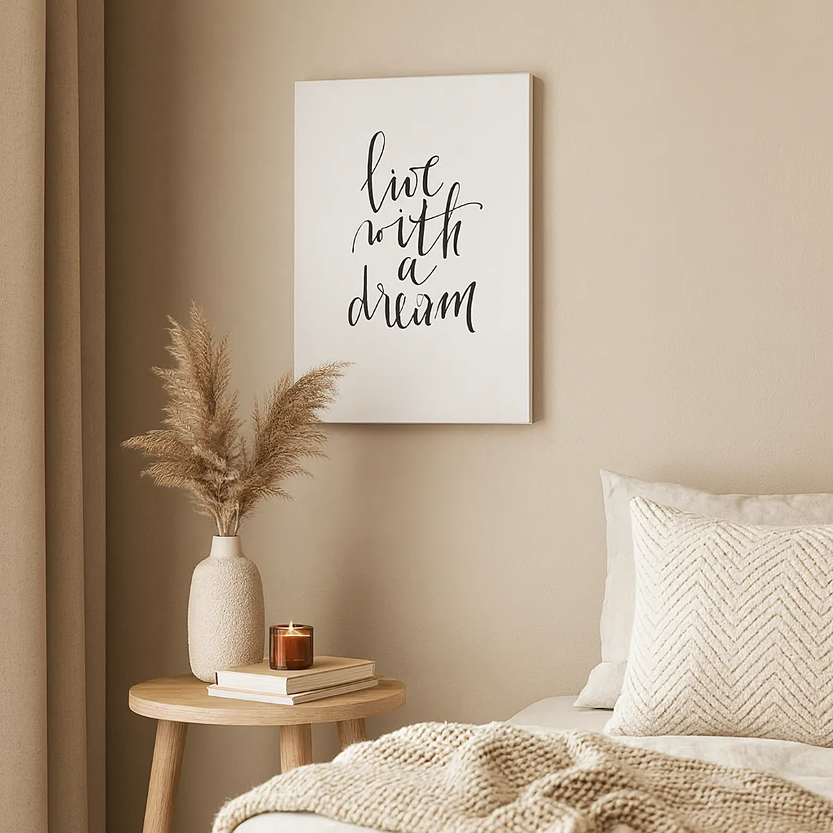 Vászonkép - Természetesen - 45x80 cm