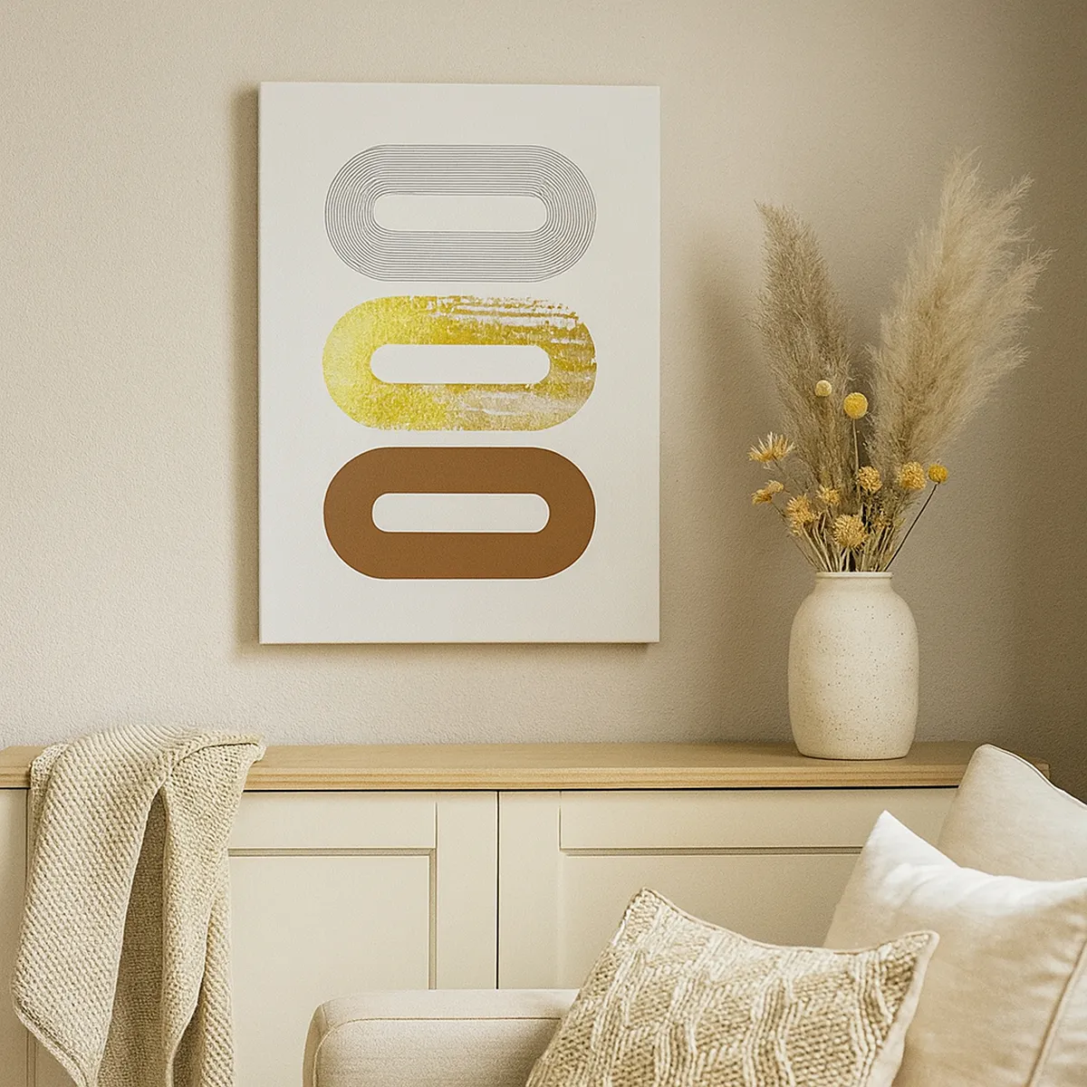 Schilderen op canvas - Oooo! - 45x80 cm