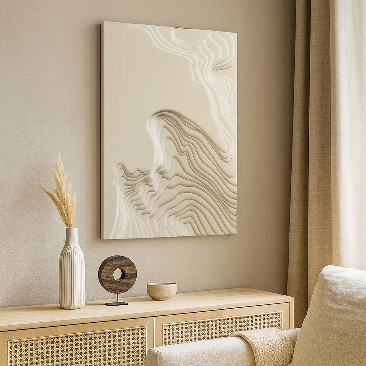 Obraz na plátně - Topografie umění - 45x80 cm