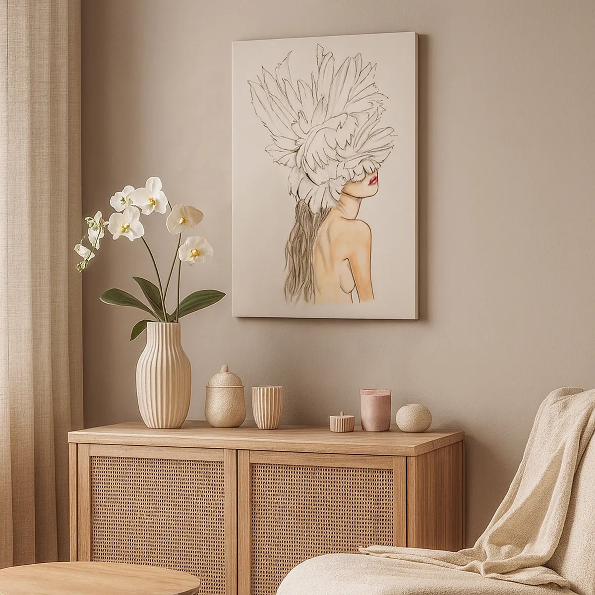 Obraz na plátne - Vrchol krásy - 80x120 cm