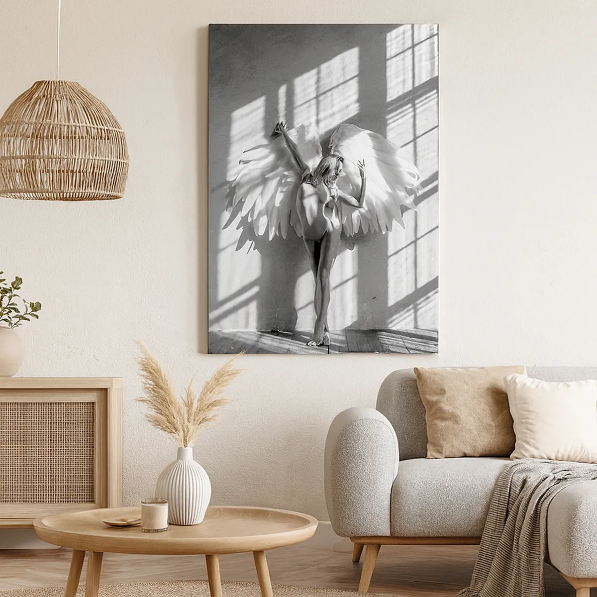 Schilderen op canvas - Recht uit de hemel - 70x100 cm