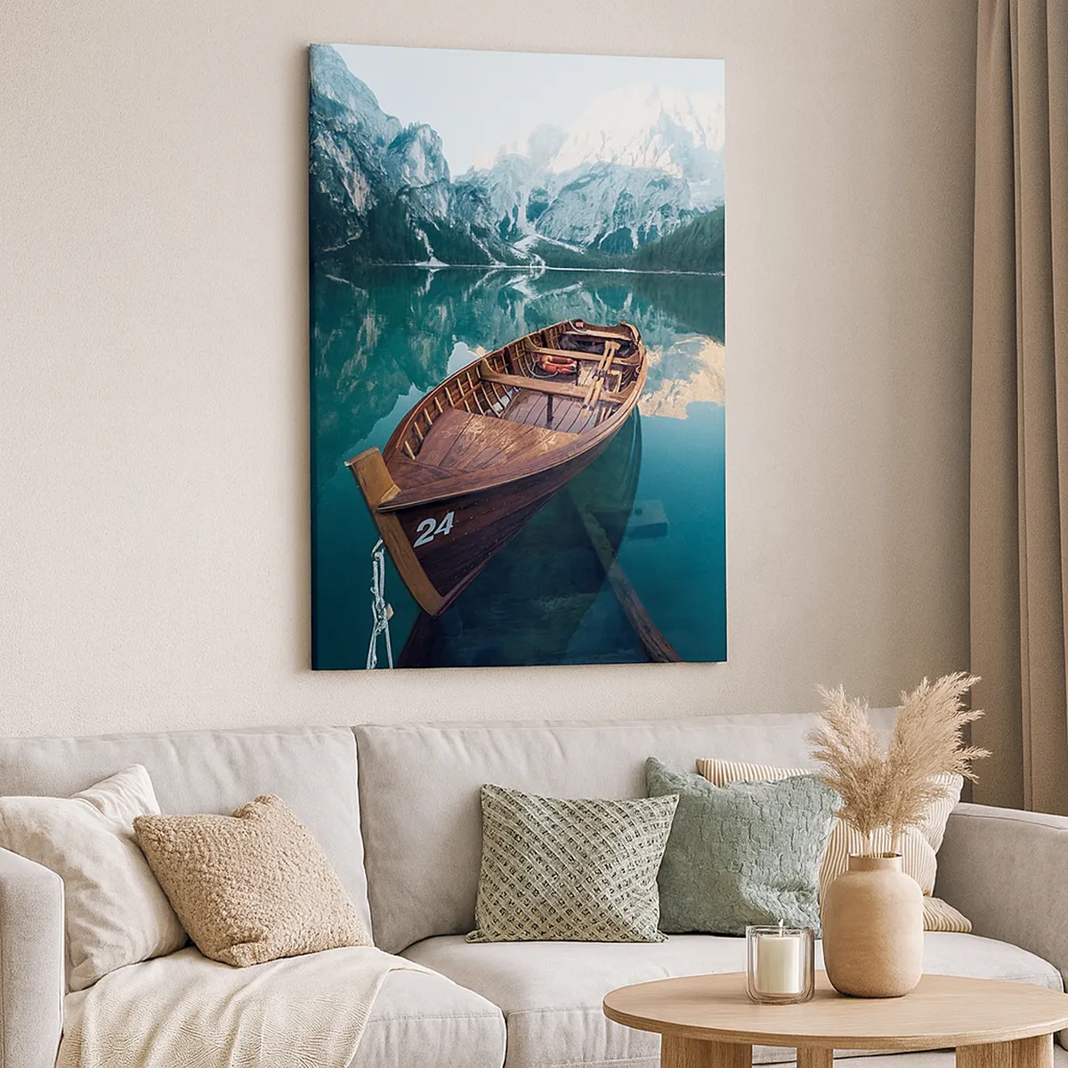 Canvas picture - Like Painted on Glass - 50x70 cm