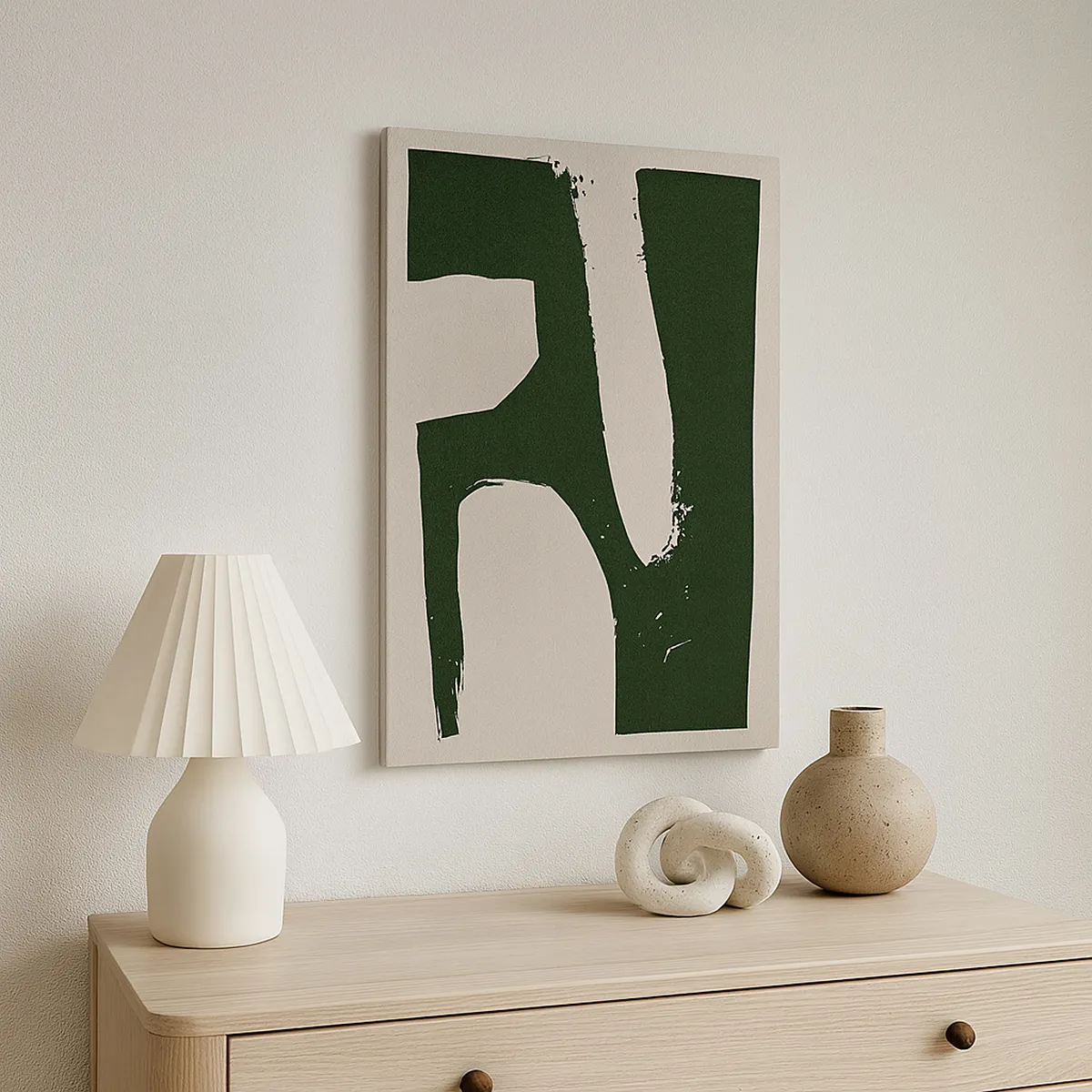 Bild auf Leinwand - Leinwandbild - Weiße Buchten - 65x120 cm