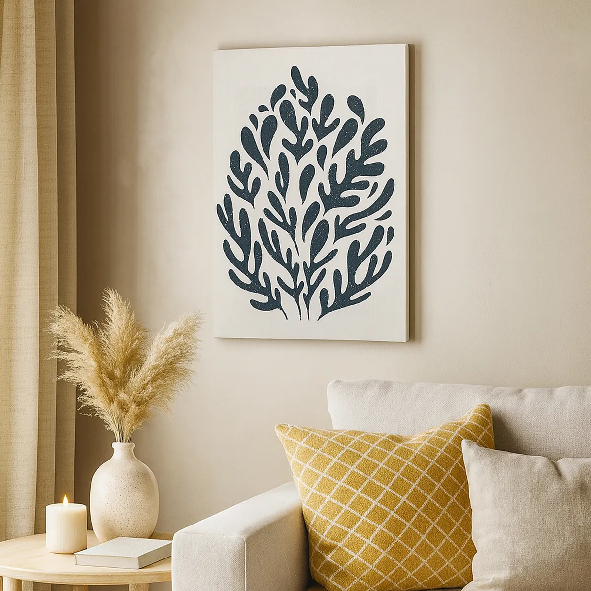 Impression sur toile - Image sur toile - Formes de la nature - 45x80 cm