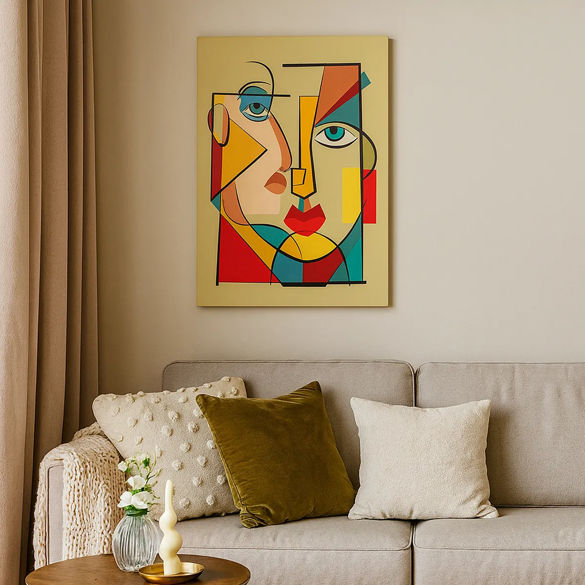 Canvas picture - Matched Couple - 65x120 cm
