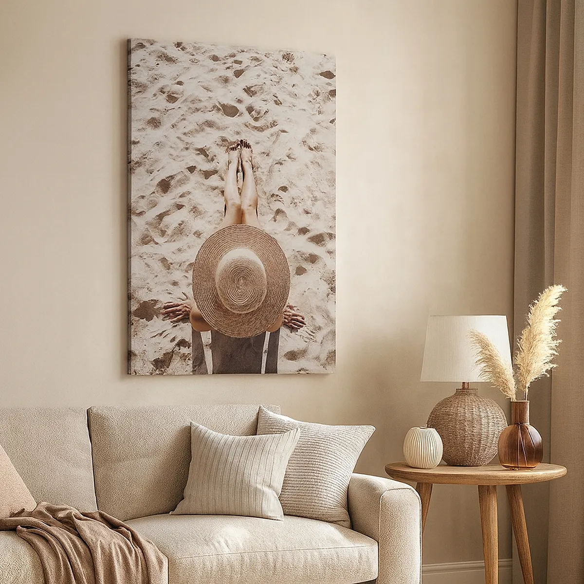 Bild auf Leinwand - Leinwandbild - Traumzeit - 80x120 cm