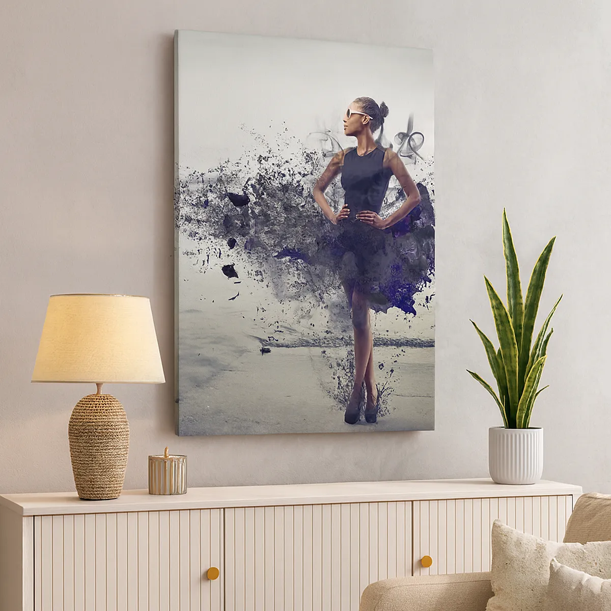 Obraz na plátně - Africká Venuše - 50x70 cm