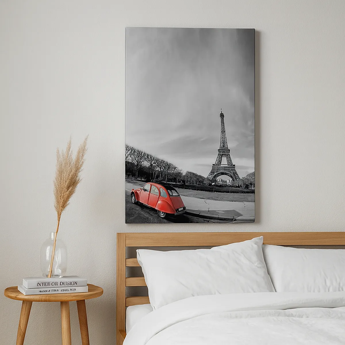 Cuadro sobre lienzo - Impresión de Imagen - Más parisino que el propio París - 55x100 cm