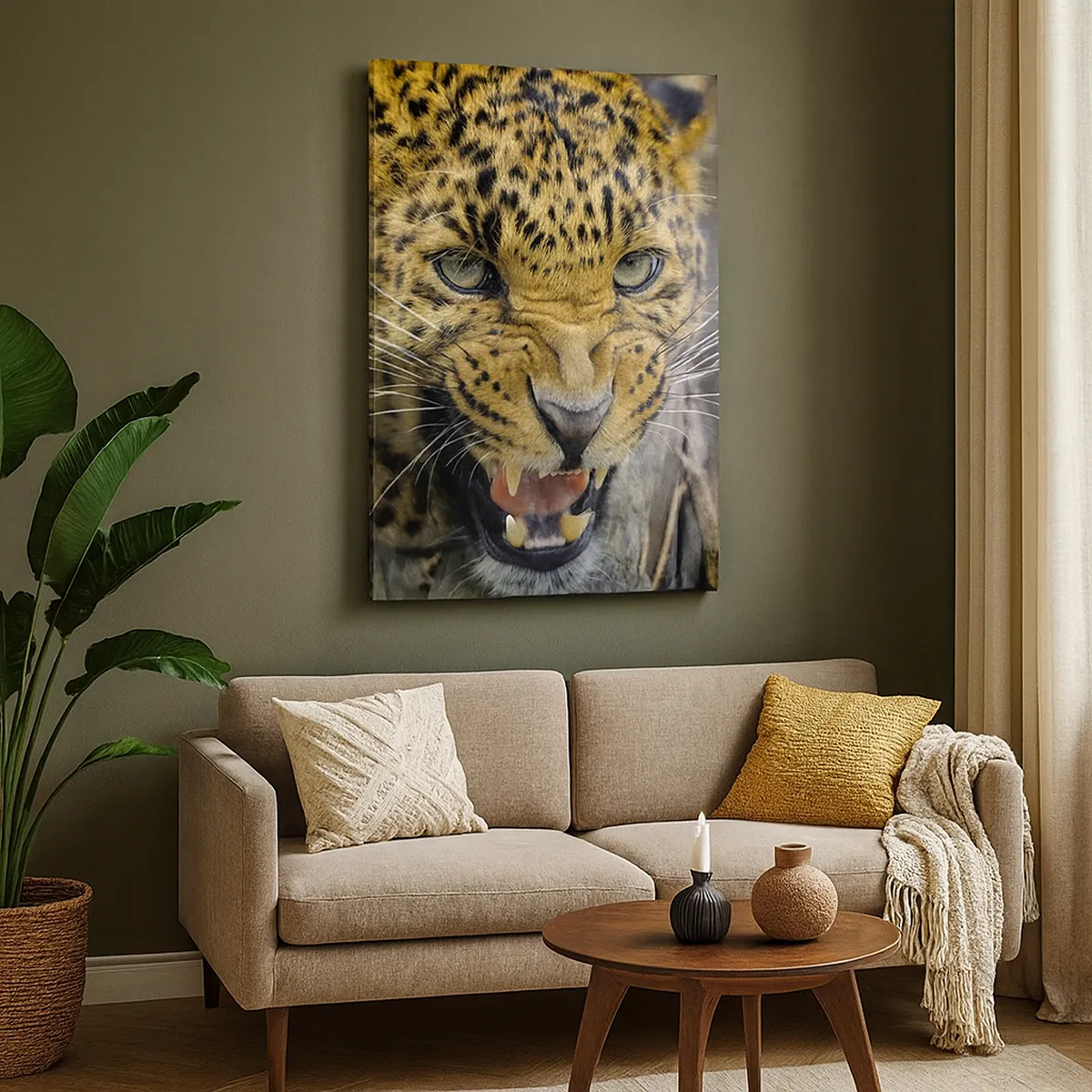 Obraz na plátne - Nepribližuj sa, varujem! - 50x70 cm