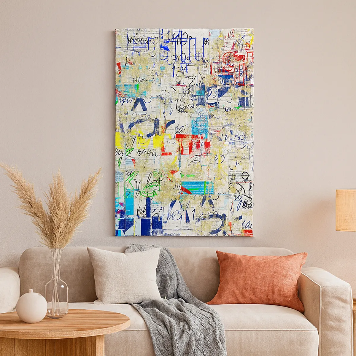 Vászonkép - Egyszerűen tetszik a szemnek - 80x120 cm