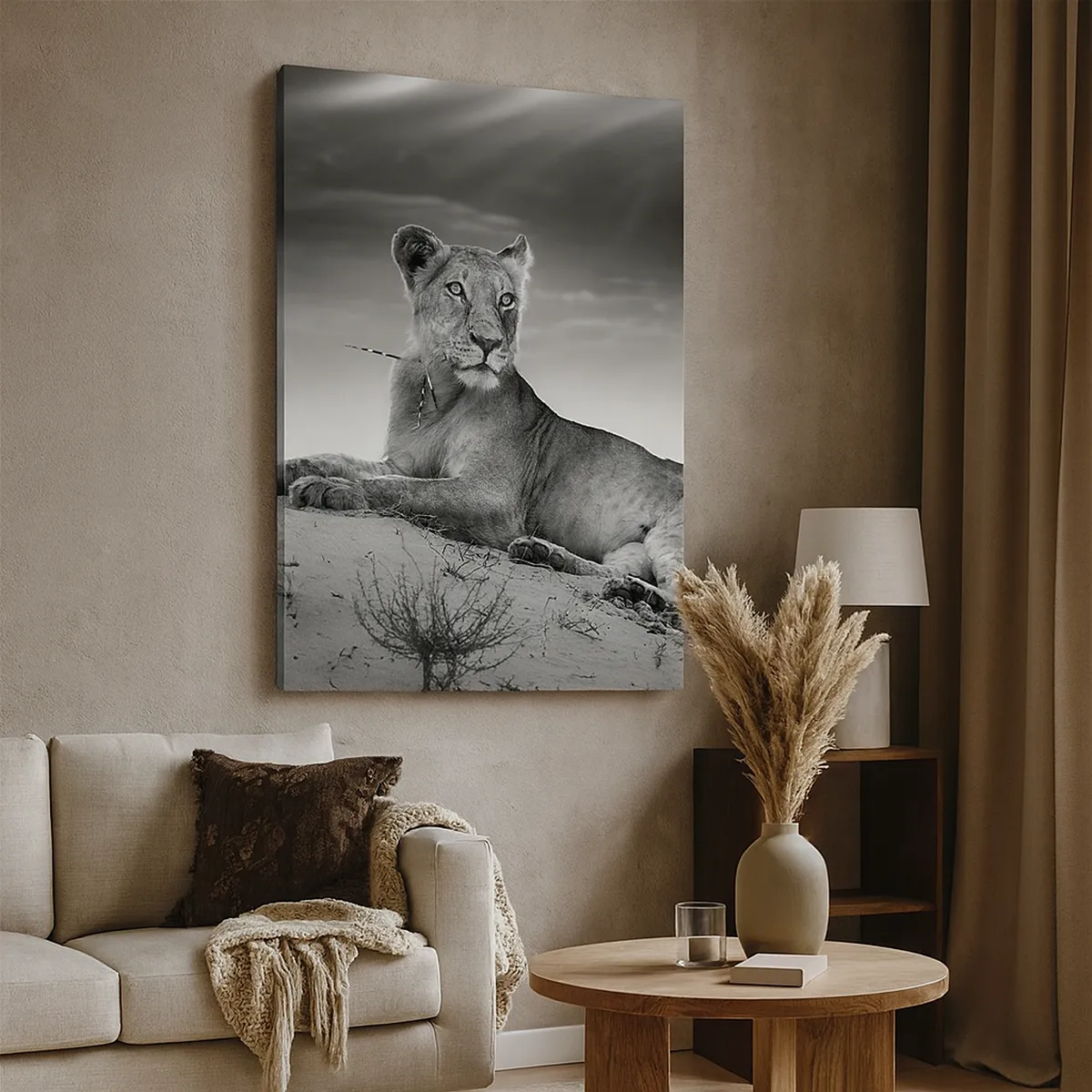 Vászonkép - A sivatagi királynő pihenése - 50x70 cm