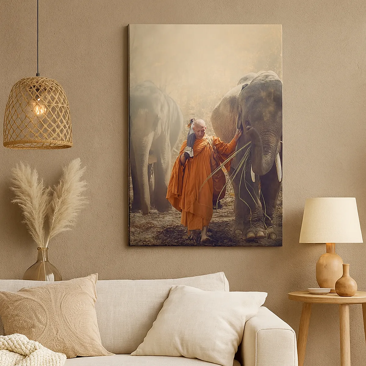 Tablou pe pânză - Înțelegere deplină - 55x100 cm