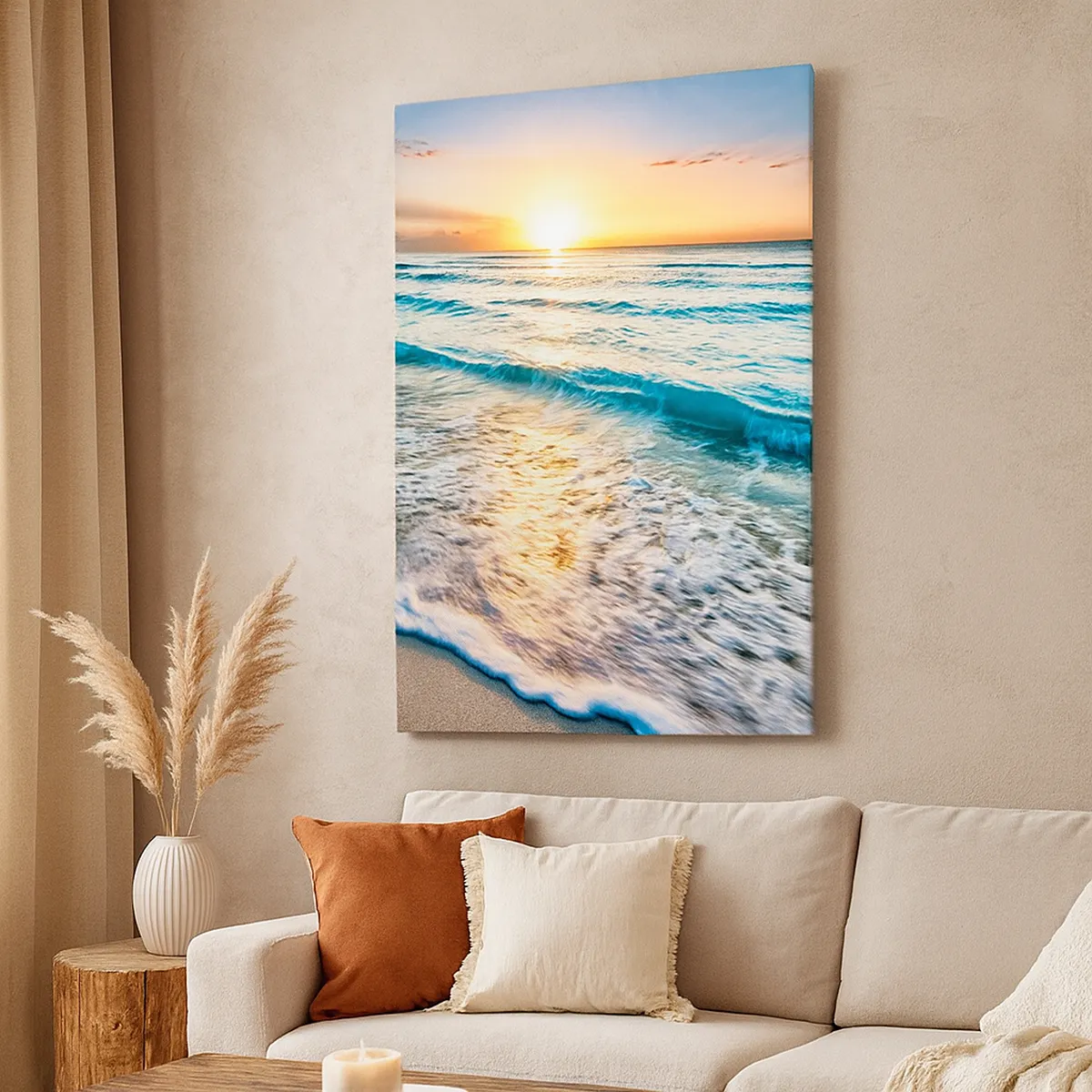 Lærredstryk - Billede på lærred - Et synspunkt, der er værd at have - 80x120 cm