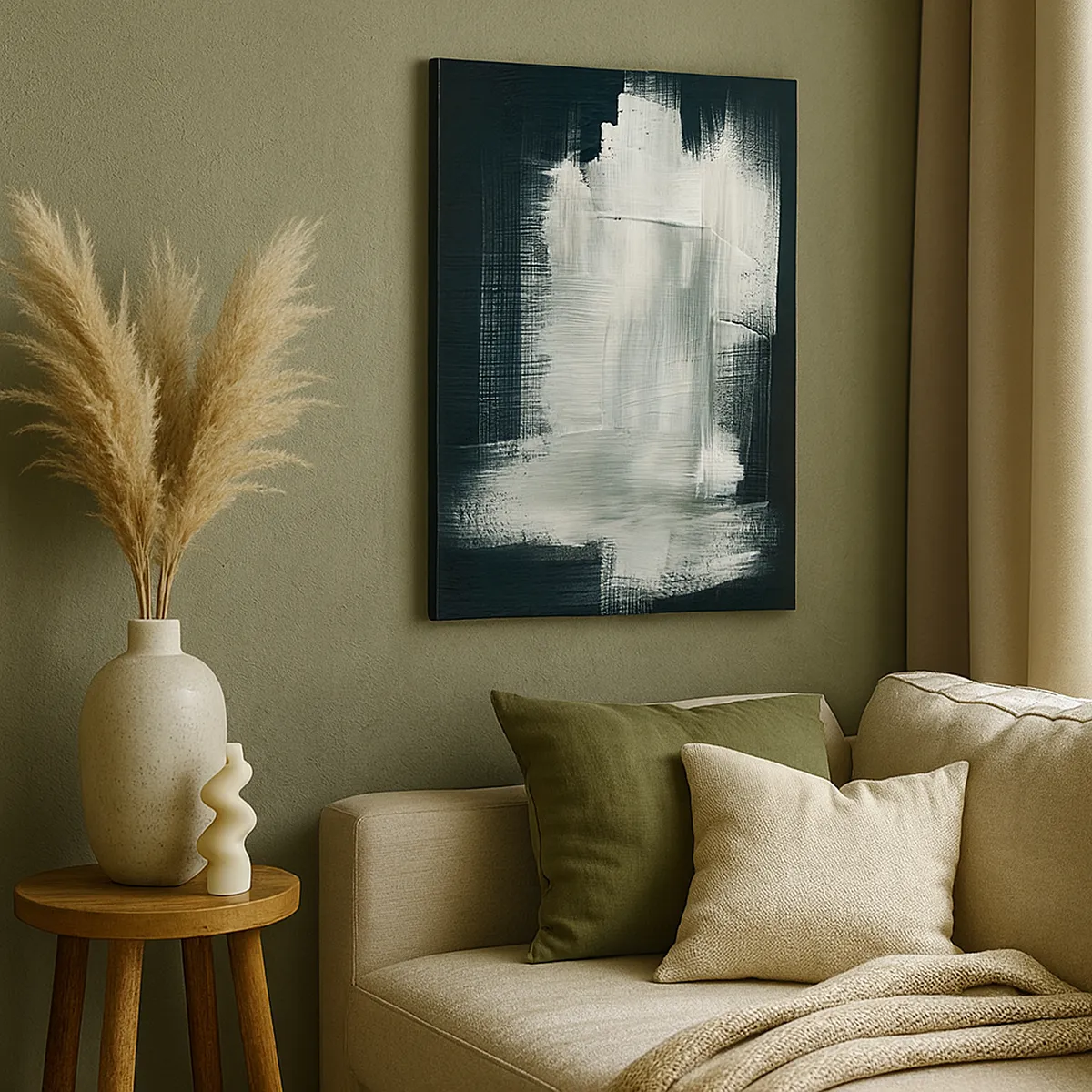 Vászonkép - Függőlegből és vízszintből szőtt - 50x70 cm