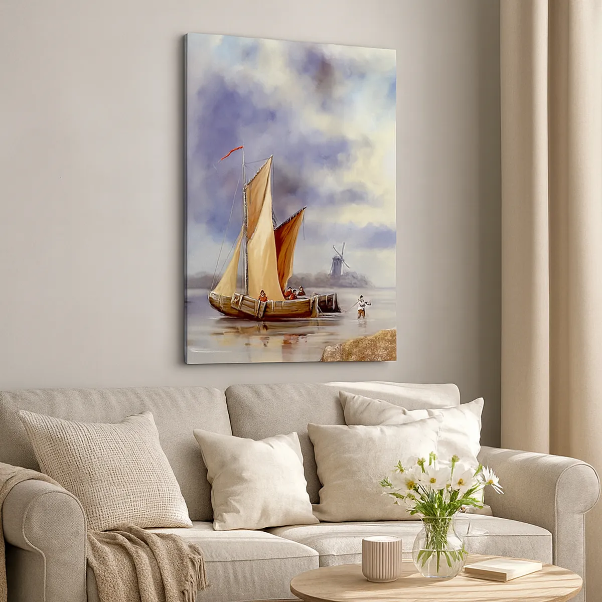 Obraz na plátne - Návrat námorníkov - 50x70 cm