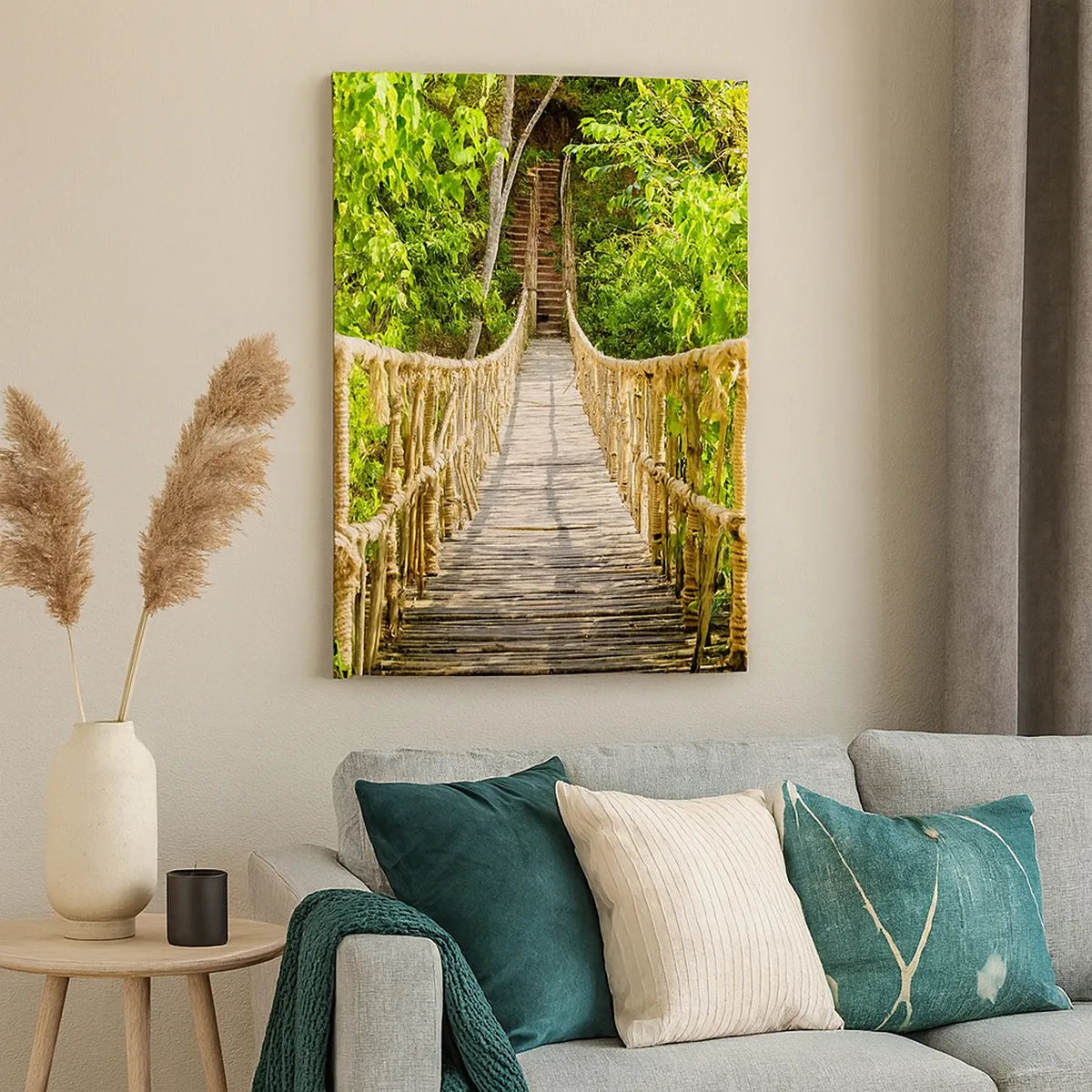 Impression sur toile - Image sur toile - Suspendu dans la nature - 45x80 cm