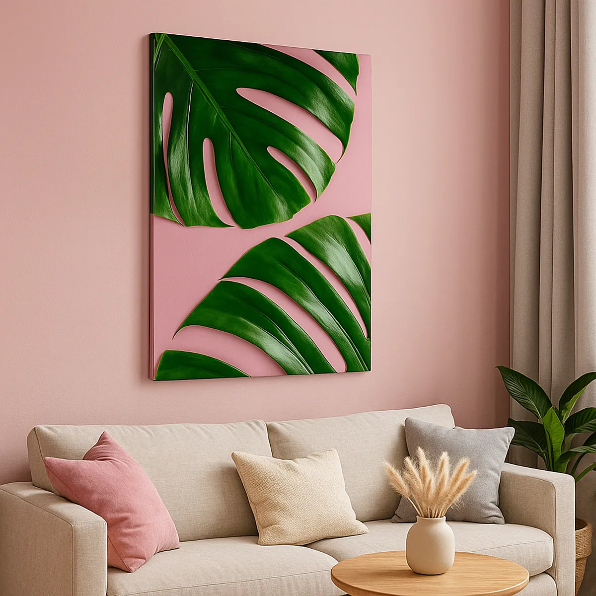 Cuadro sobre lienzo - Impresión de Imagen - Cita con el verde - 55x100 cm