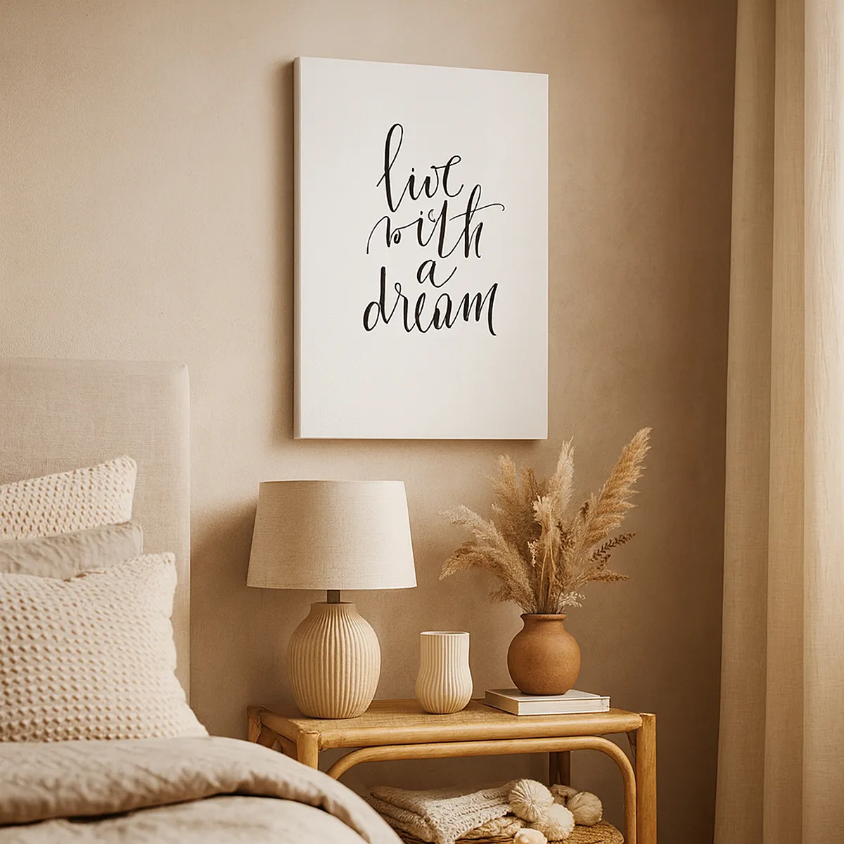 Vászonkép - Természetesen - 45x80 cm