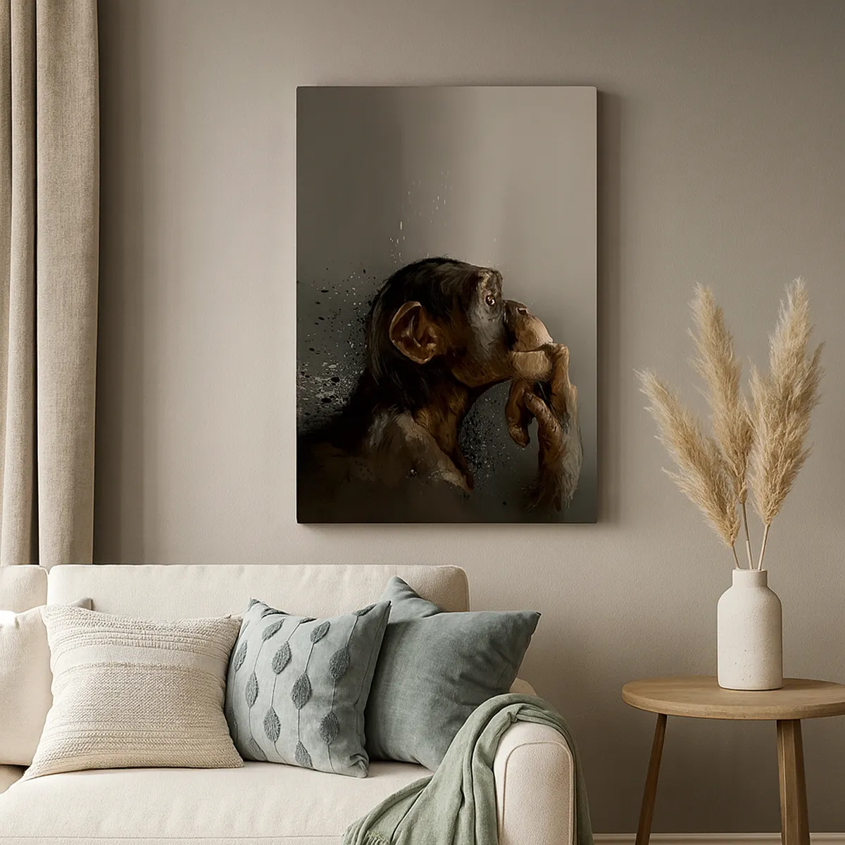 Tablou pe pânză - Cu siguranță, gânditorul - 50x70 cm