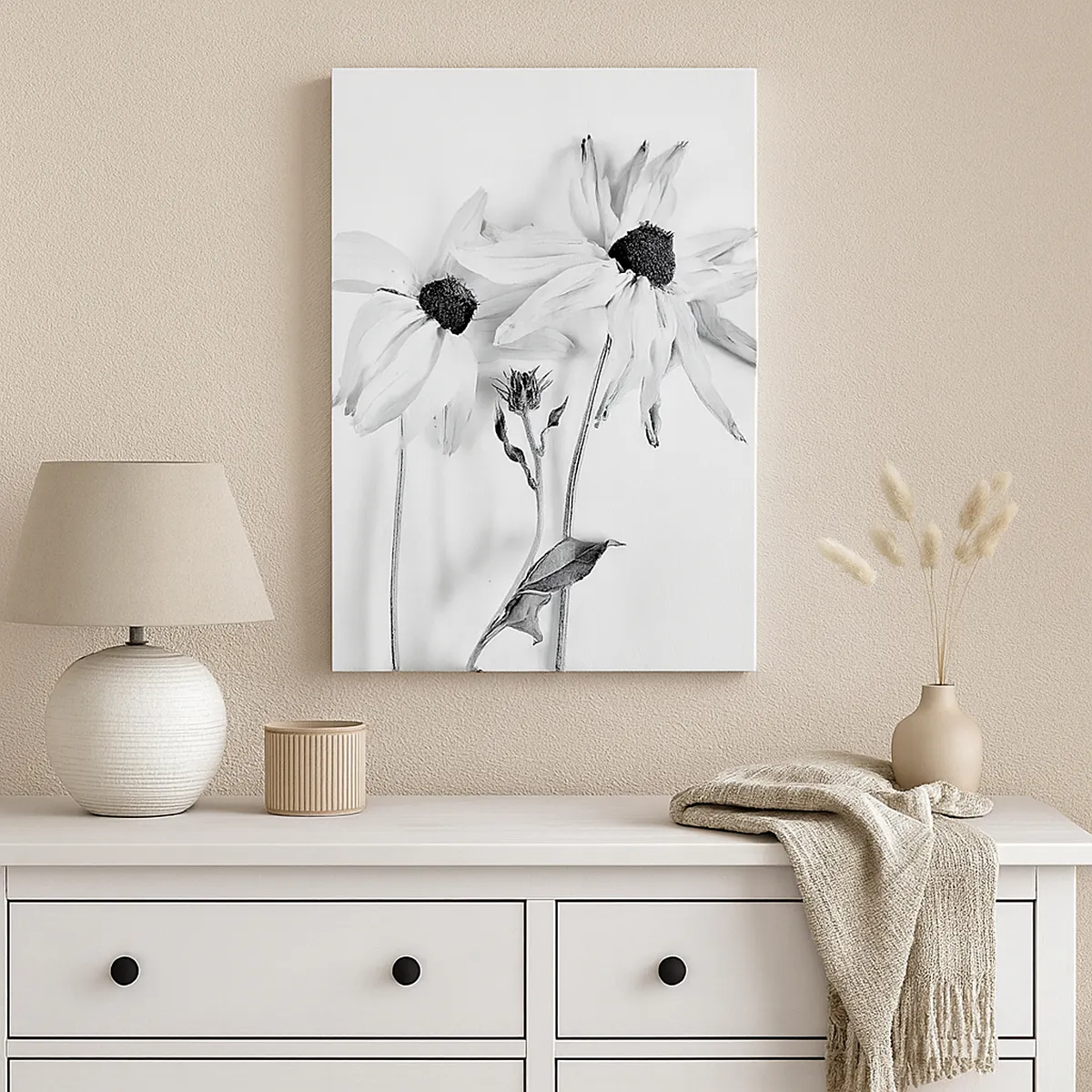 Tablou pe pânză - Nimeni nu vrea să fie singur - 45x80 cm