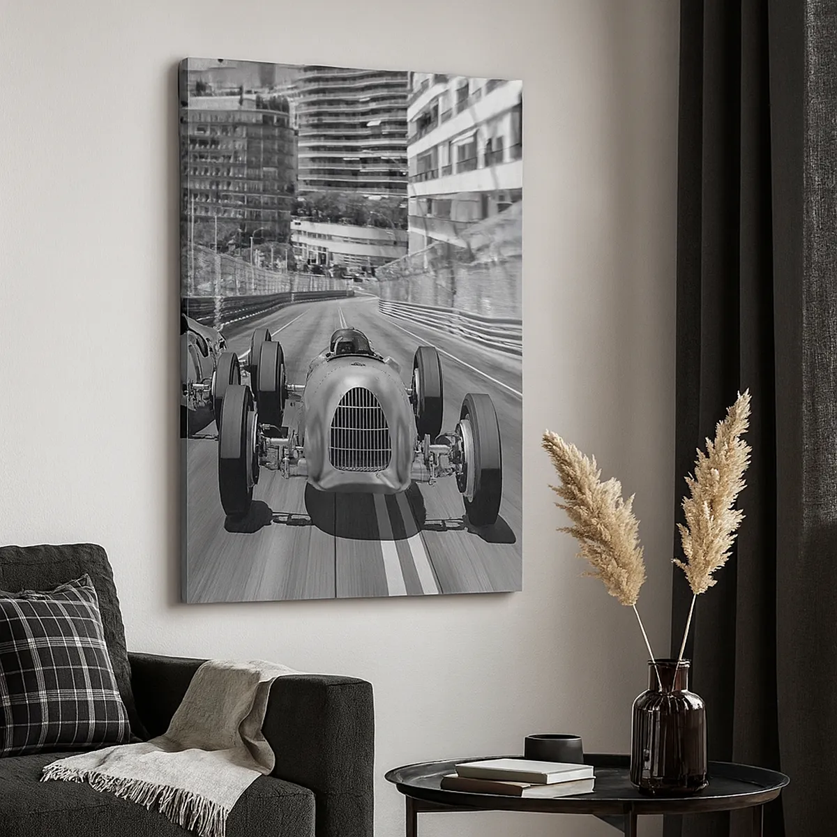 Canvas picture - Long Time Ago in Monte Carlo - 65x120 cm