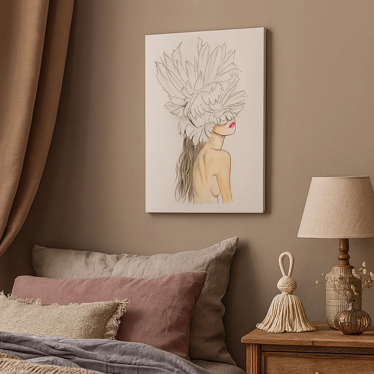 Obraz na plátne - Vrchol krásy - 80x120 cm