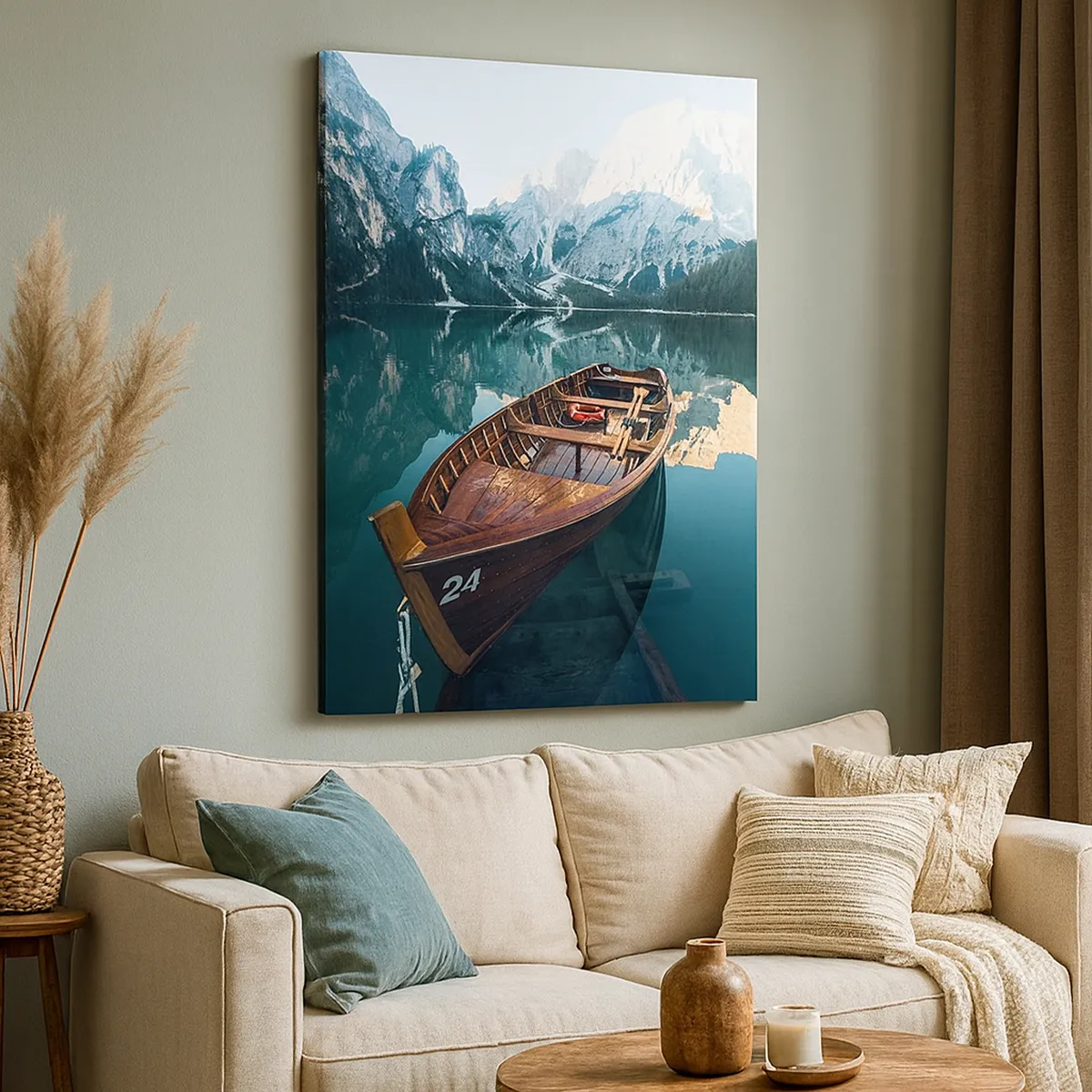 Canvas picture - Like Painted on Glass - 50x70 cm