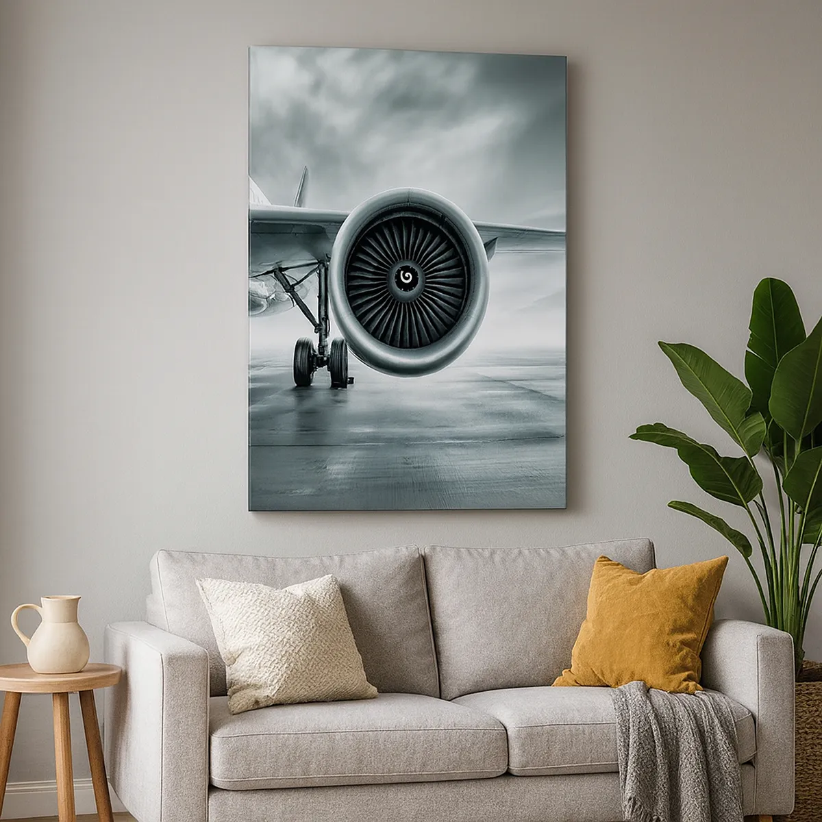 Quadro em tela - Há poder! - 50x70 cm