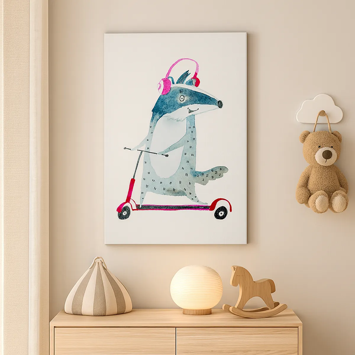 Vászonkép - Borzas örömök - 65x120 cm