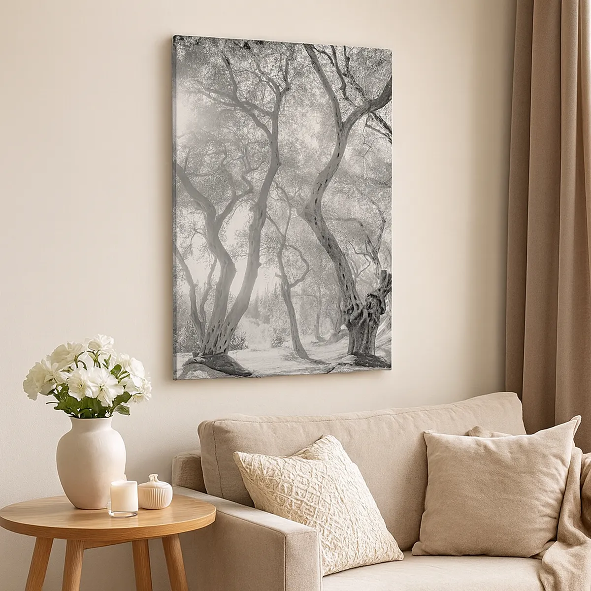 Quadro em tela - No olival - 50x70 cm