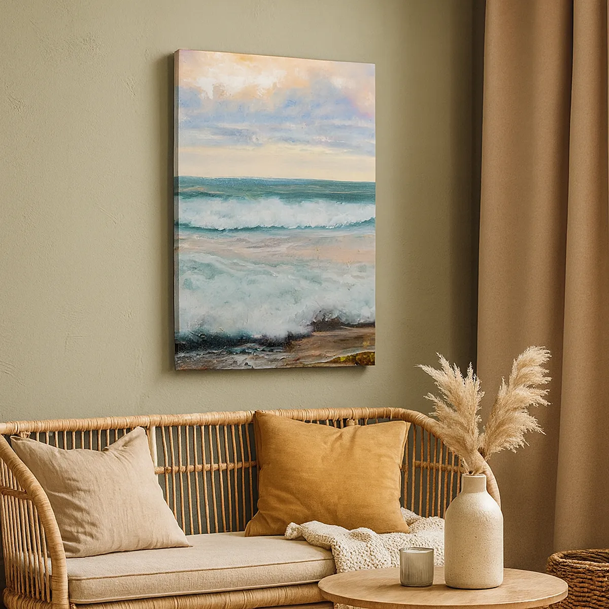 Vászonkép - Itt kisimítod a lelked - 70x100 cm