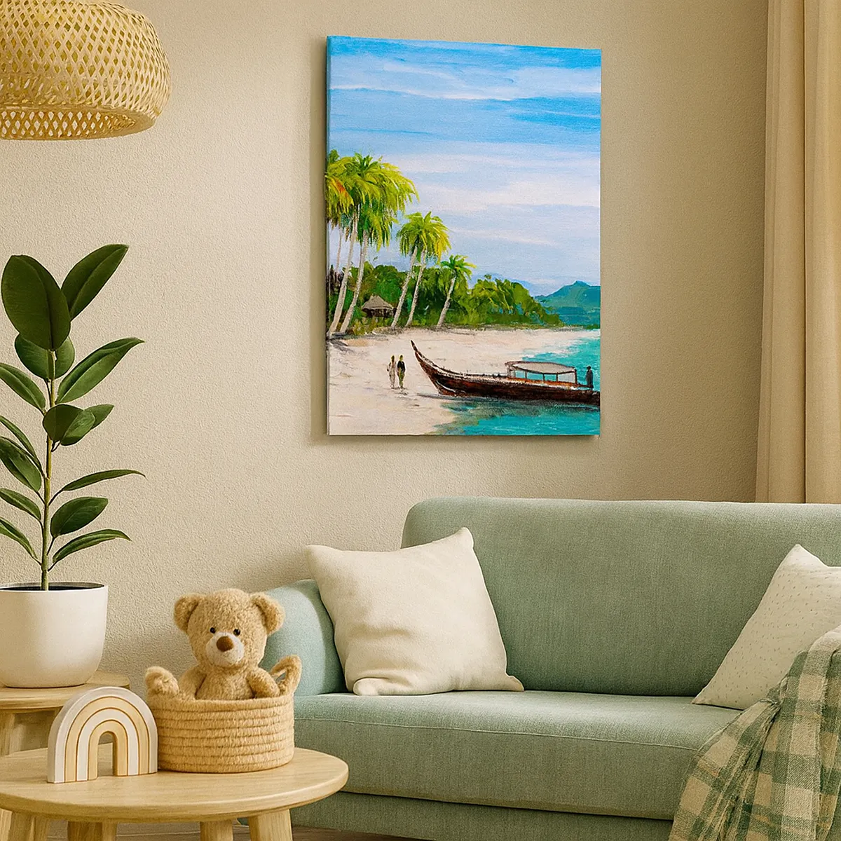 Canvas picture - Exotic Dream - 70x100 cm