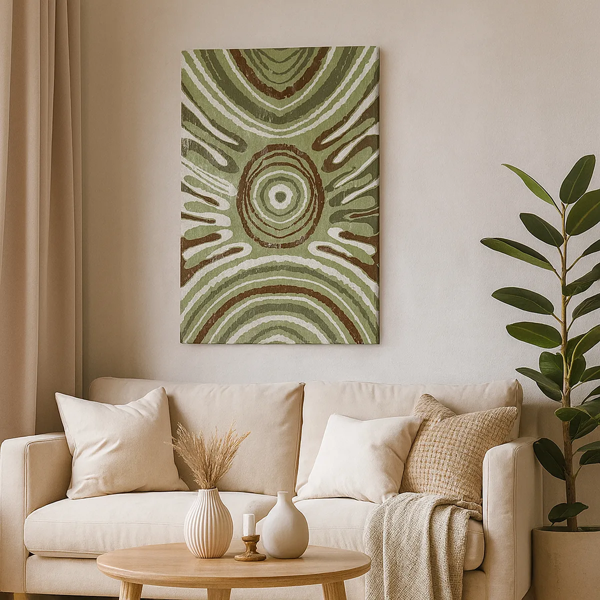 Vászonkép - Az érzelmek robbanása - 45x80 cm