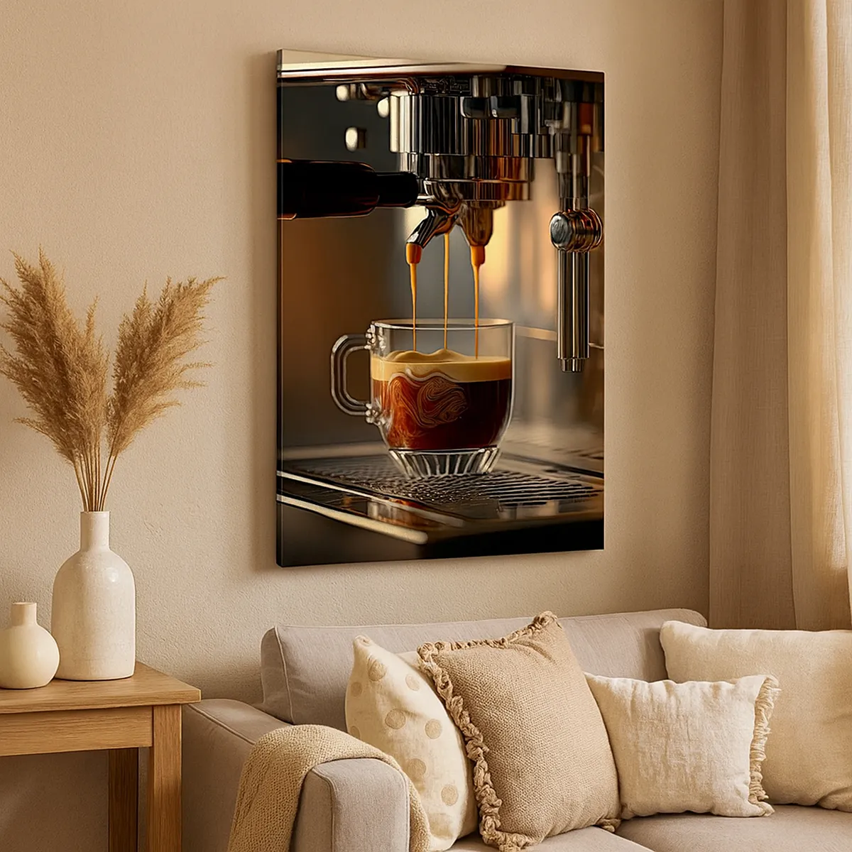 Bild auf Leinwand - Leinwandbild - Sinnliche Mischung - 65x120 cm