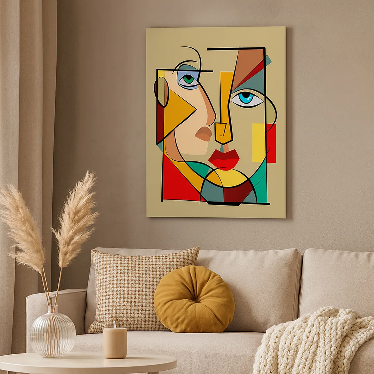 Canvas picture - Matched Couple - 65x120 cm