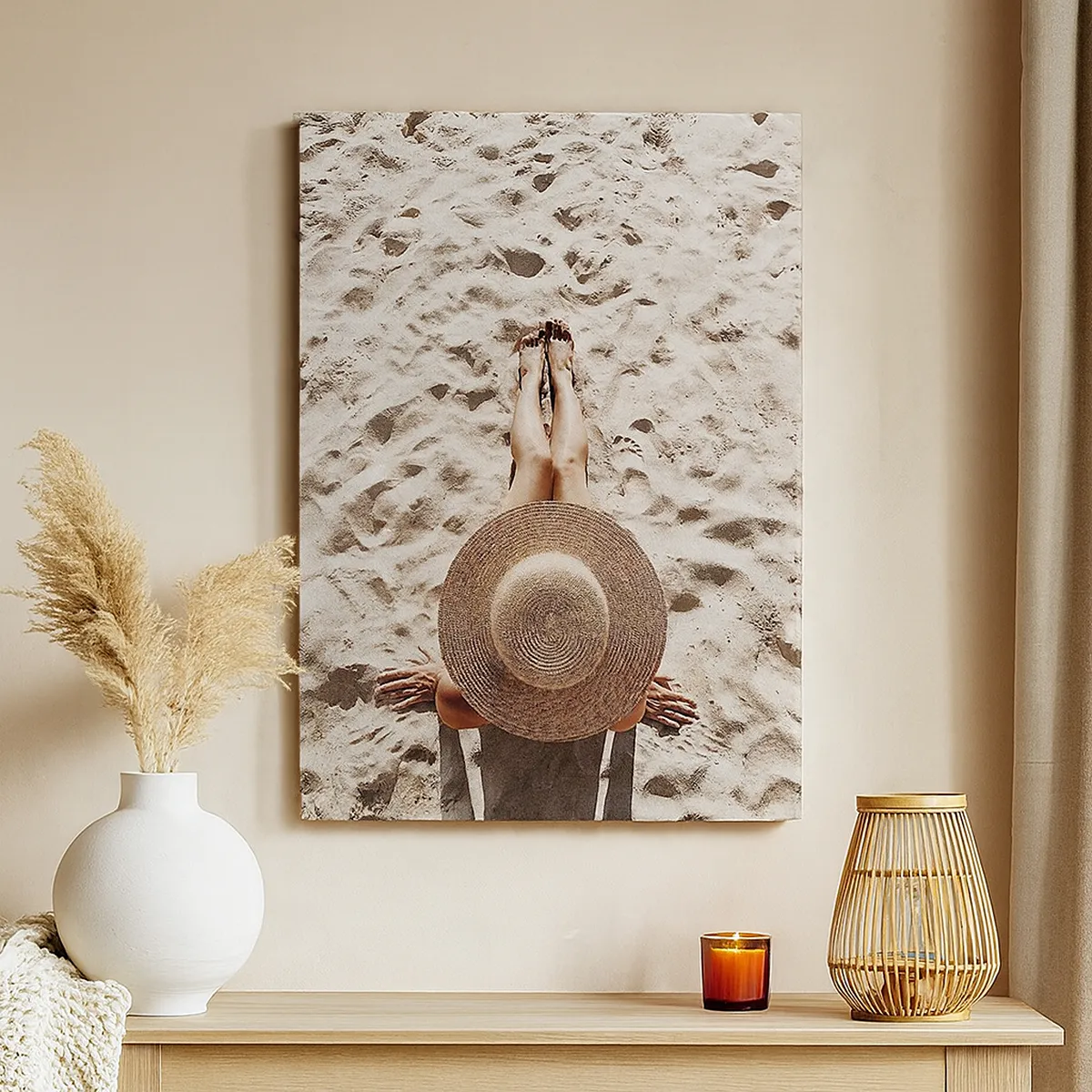 Bild auf Leinwand - Leinwandbild - Traumzeit - 80x120 cm